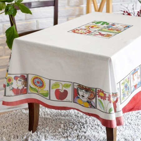 Square tablecloth Patchwork 155 x 155 cm Square tablecloth Patchwork 155 x 155 cm